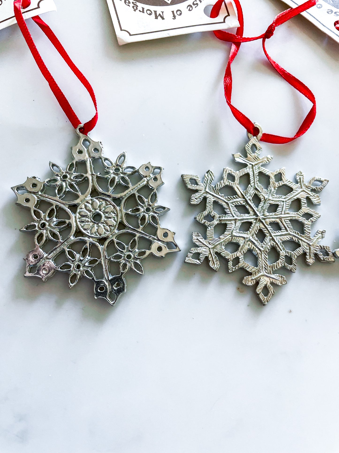 Handmade Snowflake Christmas Ornament