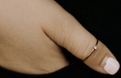 Dainty Diamond Ring