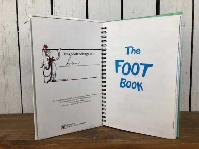 Book Journal Dr Seuss The Foot Book