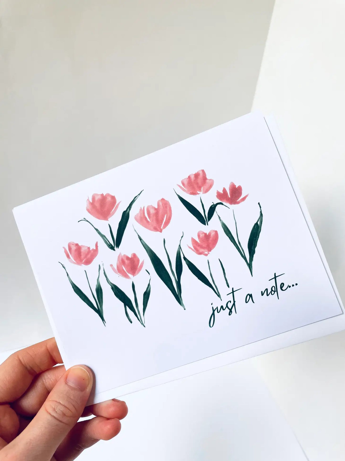Simple Tulip Stationery Sets, Notepads and Card Box Set