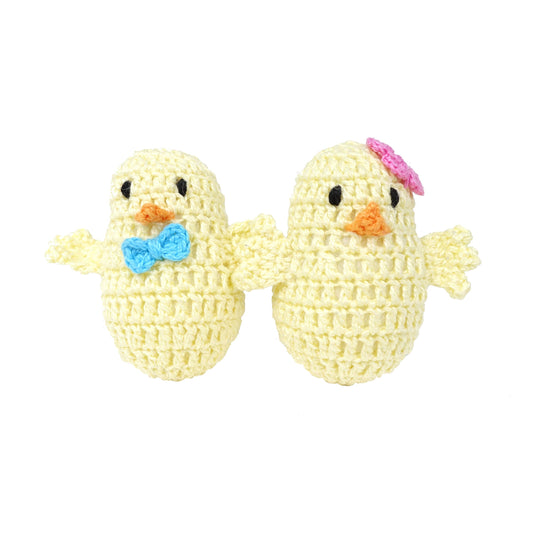 Crochet Chick Easter Ornaments