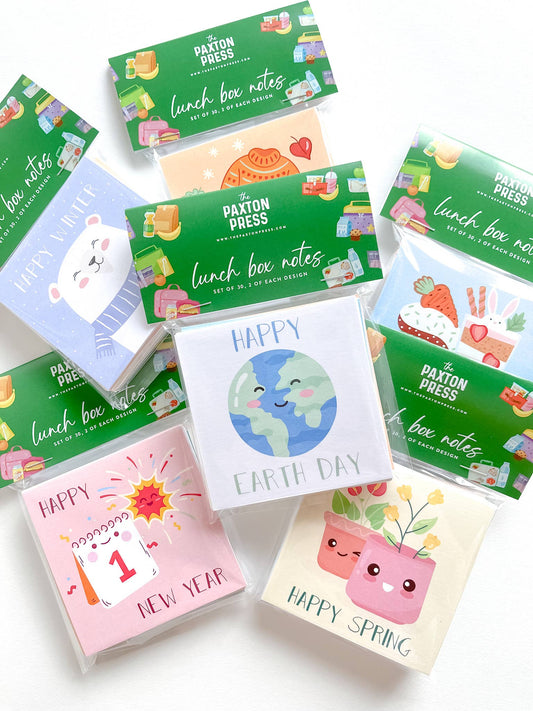 Lunch Box Notes - Seasons & Holidays