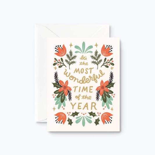 Wonderful Time of the Year Card