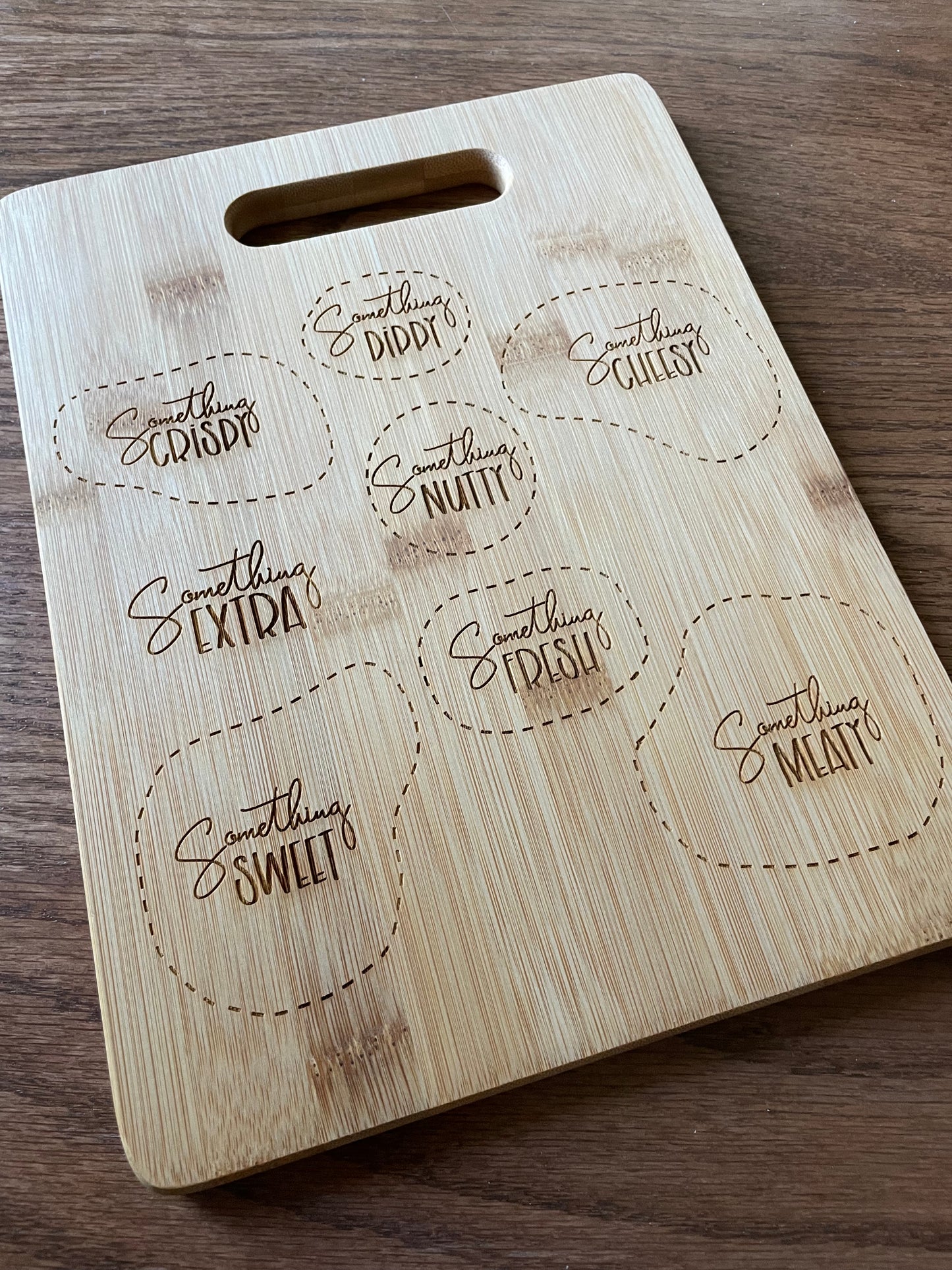 Cutting Board- Charcuterie Board Somethings 8.5x11