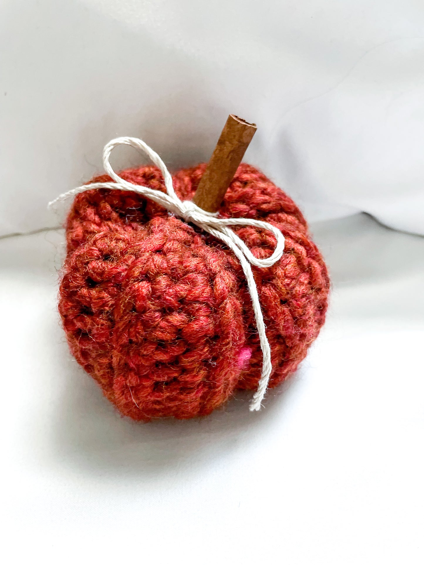 Mini crochet pumpkins