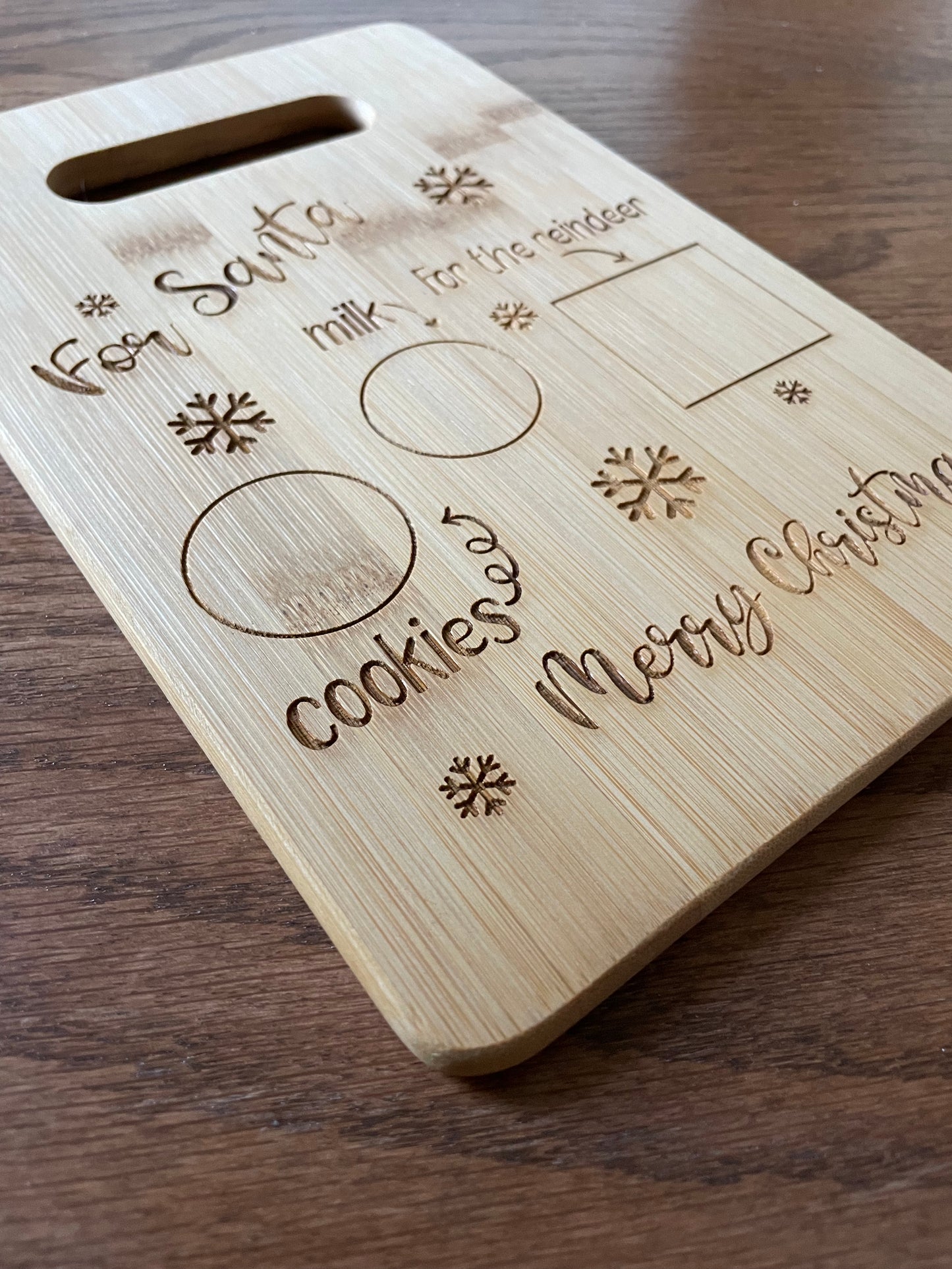 Cutting Board- Dear Santa Cookie Tray