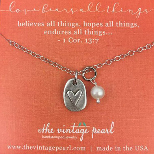 Love Bears All Things Necklace