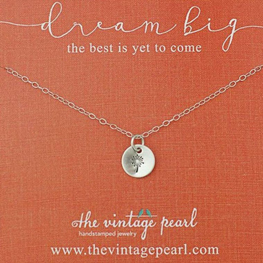 Dream Big Necklace (sterling silver)