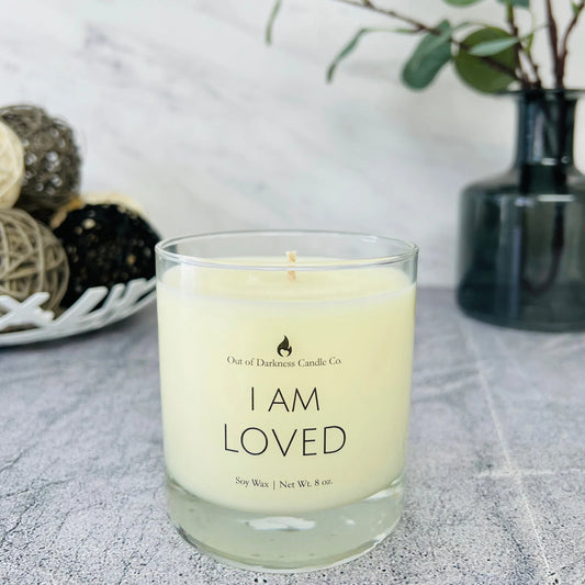 I AM LOVED Affirmation Candle