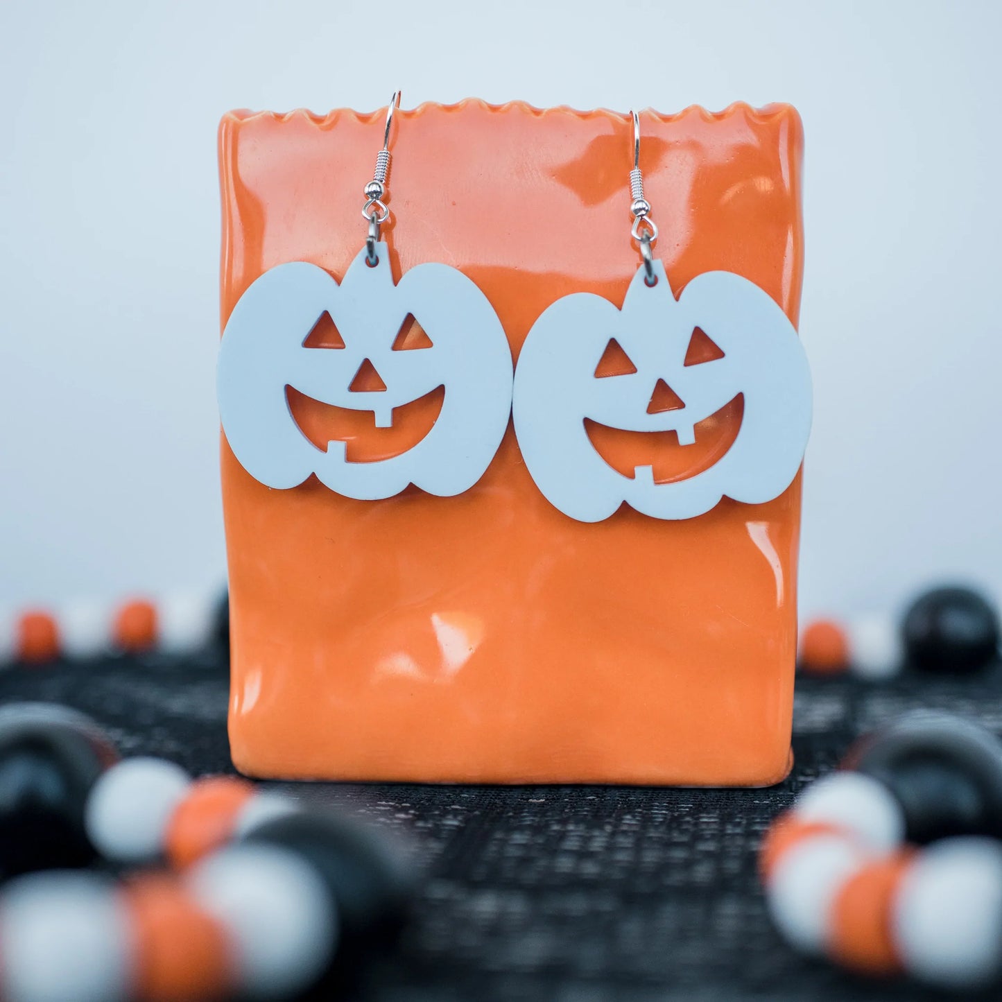 Pastel Jack O'Lantern Dangles