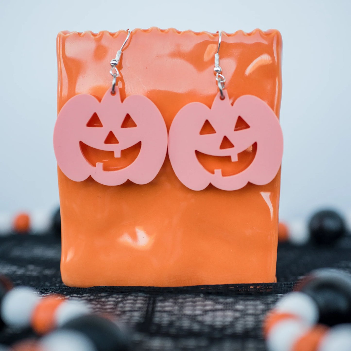 Pastel Jack O'Lantern Dangles